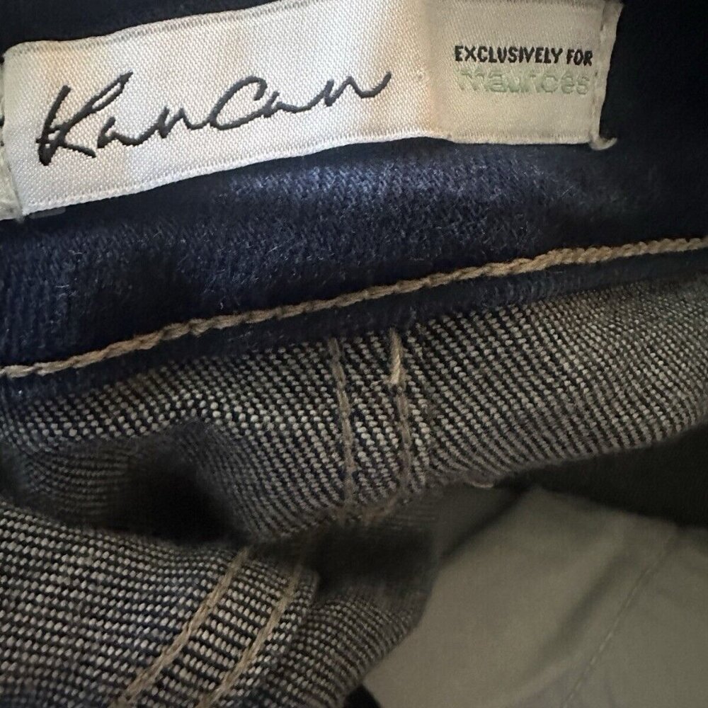 KanCan Skinny Curvy High Rise Frayed Hem Jean Blue Jeans Women's Plus Size 16 - Picture 9 of 10